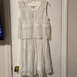 White dress size S